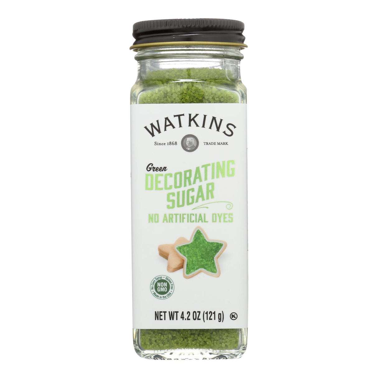 Watkins Green Decorating Sugar (3-Pack, 4.2 Oz. Each) - Cozy Farm 