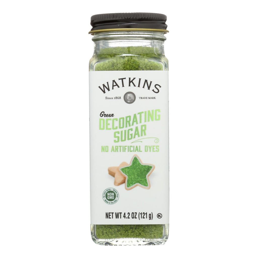 Watkins Green Decorating Sugar (Pack of 3 - 4.2 Oz.) - Cozy Farm 
