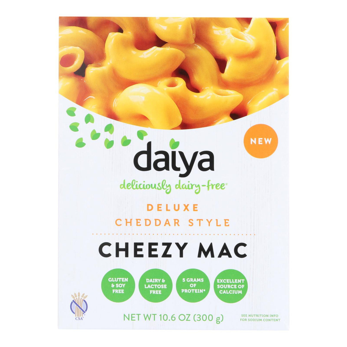 Daiya Foods Cheezy Mac Deluxe Cheddar Style Dairy-Free 8-Pack (10.6 Oz. Each) - Cozy Farm 