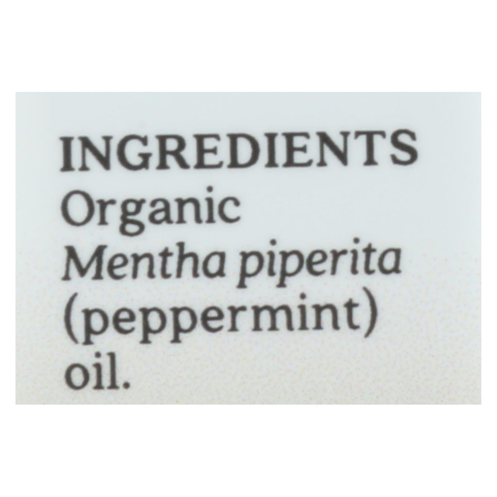 Aura Cacia Organic Peppermint Essential Oil, .25 Oz. - Cozy Farm 