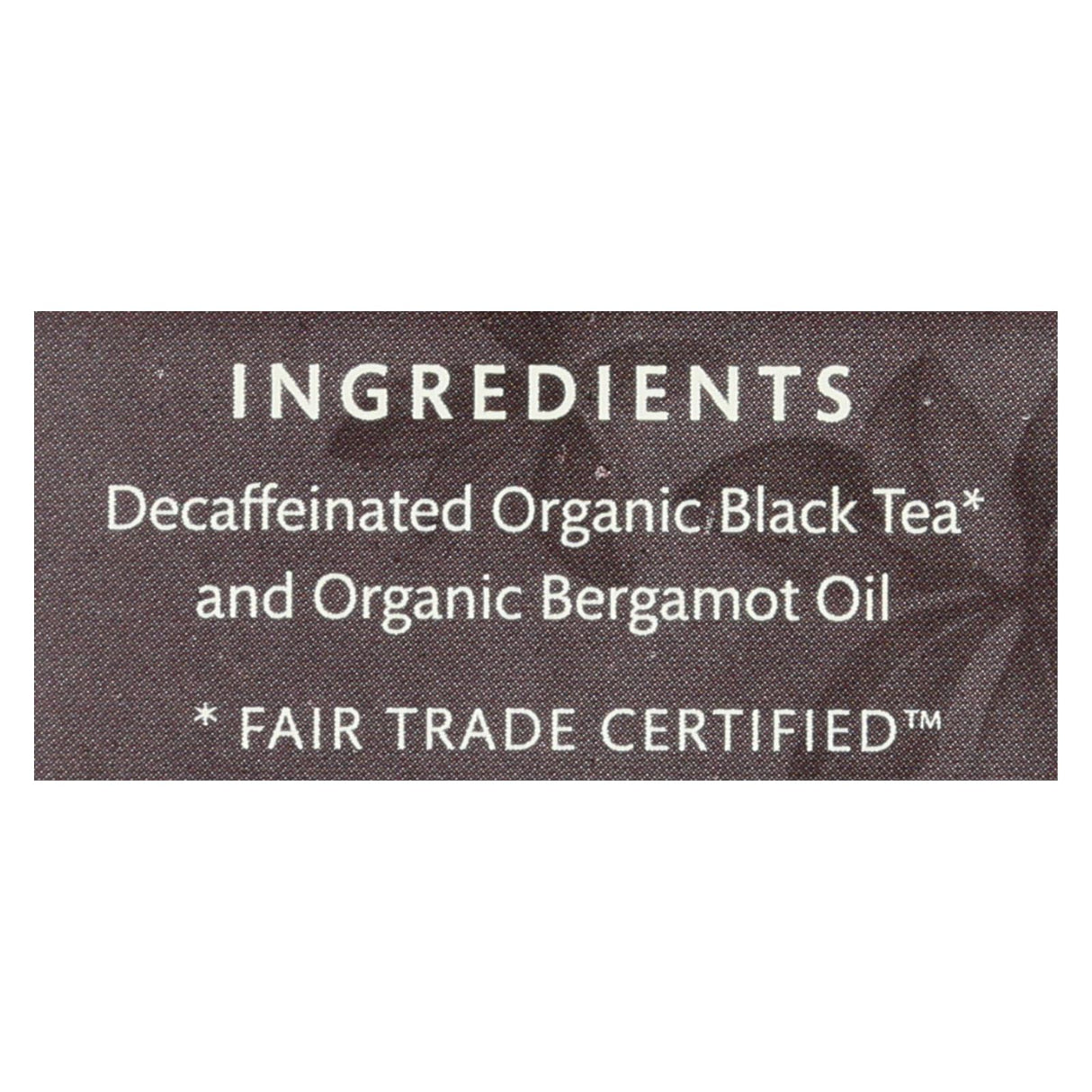 Choice Organic Teas Decaffeinated Earl Grey Tea (Pack of 6 - 16 Bags) - Cozy Farm 
