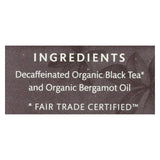 Choice Organic Teas Decaffeinated Earl Grey Tea (Pack of 6 - 16 Bags) - Cozy Farm 