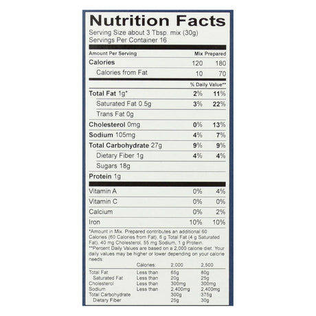 King Arthur Gourmet Brownie Mix, 17 Oz. Pack of 6 - Cozy Farm 