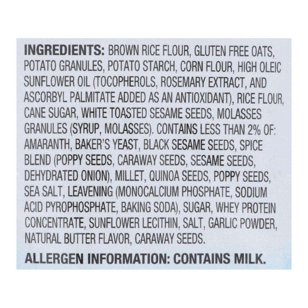 Milton's Everything Gluten-Free Crackers (Pack of 12 / 4.5 Oz.) - Cozy Farm 
