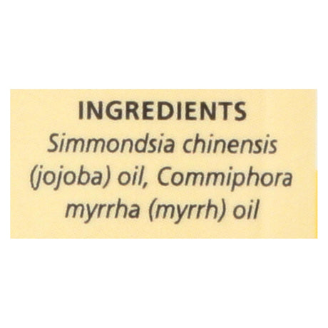 Aura Cacia Myrrh Essential Oil in Jojoba Oil (0.5 Fl Oz) - Cozy Farm 