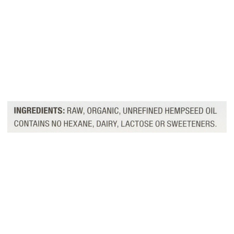 Nutiva Organic Cold-Pressed Hemp Oil, 24 FL. OZ. - Cozy Farm 