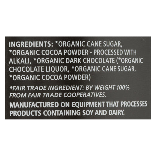 Equal Exchange Organic Dark Hot Chocolate - 12 Oz., Pack of 6 - Cozy Farm 