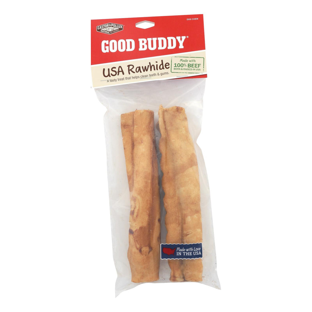 Castor and Pollux Good Budd Rawhide Stick - Chicken (Pack of 6) - Cozy Farm 
