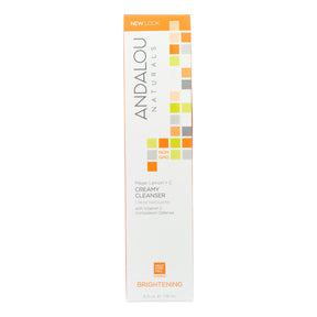 Andalou Naturals Meyer Lemon Creamy Cleanser for Combination Skin - Cozy Farm 