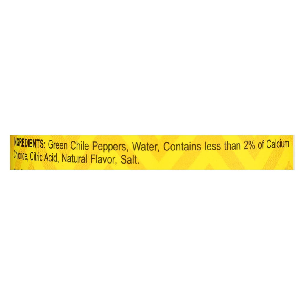 Zia Hatch Chile Company Hatch Green Chile Hot - Case Of 6/16 Oz