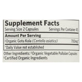 Organic India Gotu Kola Wellness Supplements - 90 Count - Cozy Farm 