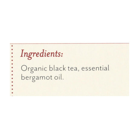 Rishi Organic Earl Grey Tea (6 Boxes - 15 Bags Each) - Cozy Farm 