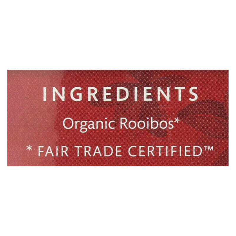 Choice Organic Rooibos Red Bush Tea - 16 Tea Bags, Pack of 6 - Cozy Farm 