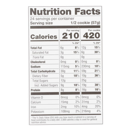 Lenny & Larry's The Complete Cookie Chocolate Chip Pack of 12 - Cozy Farm 