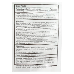 Quantum Research Organic Cough Relief Lozenges: Meyer Lemon & Honey (18-Lozenge Pack) - Cozy Farm 