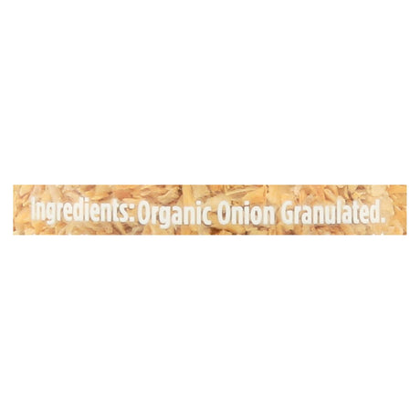 Spicely Organics USDA Certified Organic Onion Granules - 3 Pack, 1.8 Oz. - Cozy Farm 