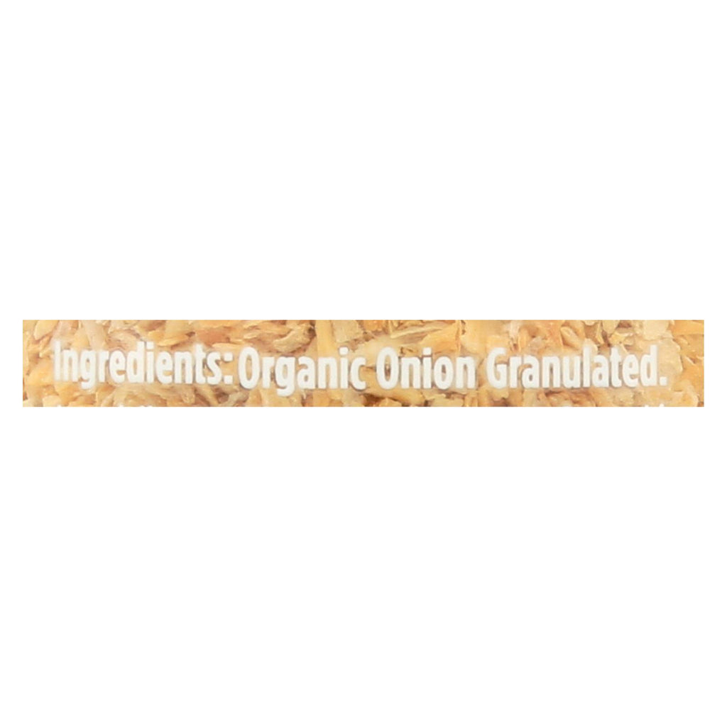 Spicely Organics Organic Onion Granules (Pack of 3) - 1.8 Oz. - Cozy Farm 