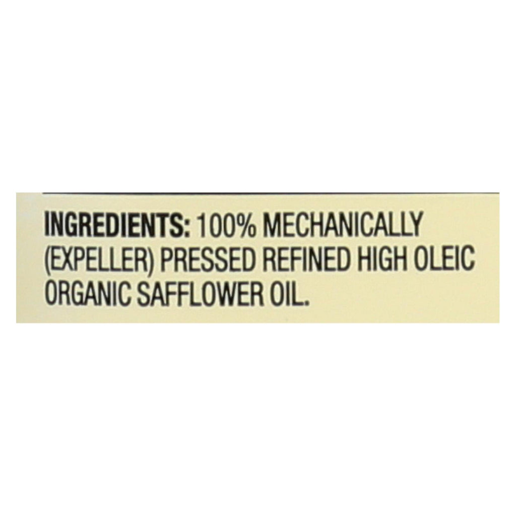 Spectrum Naturals High Heat Refined Organic Safflower Oil (Pack of 12 - 16 Fl Oz.) - Cozy Farm 