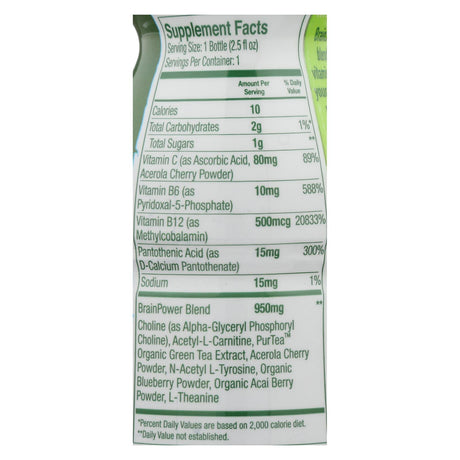 Brain Juice Strawberry Lemonade 12-Pack 2.5 Fl Oz - Cozy Farm 