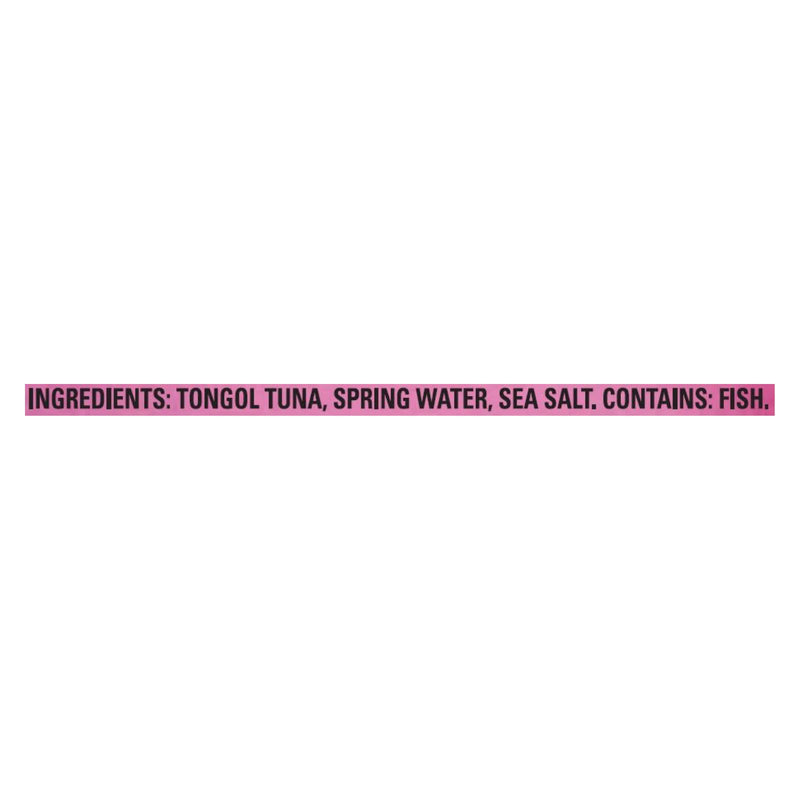 Natural Sea Tongue Tuna Chunk Light Wild Salted (12 - 5 Oz. Cans) - Cozy Farm 