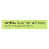 Spicely Organics White Peppercorn Ground, 0.45 Oz (Pack of 6) - Cozy Farm 