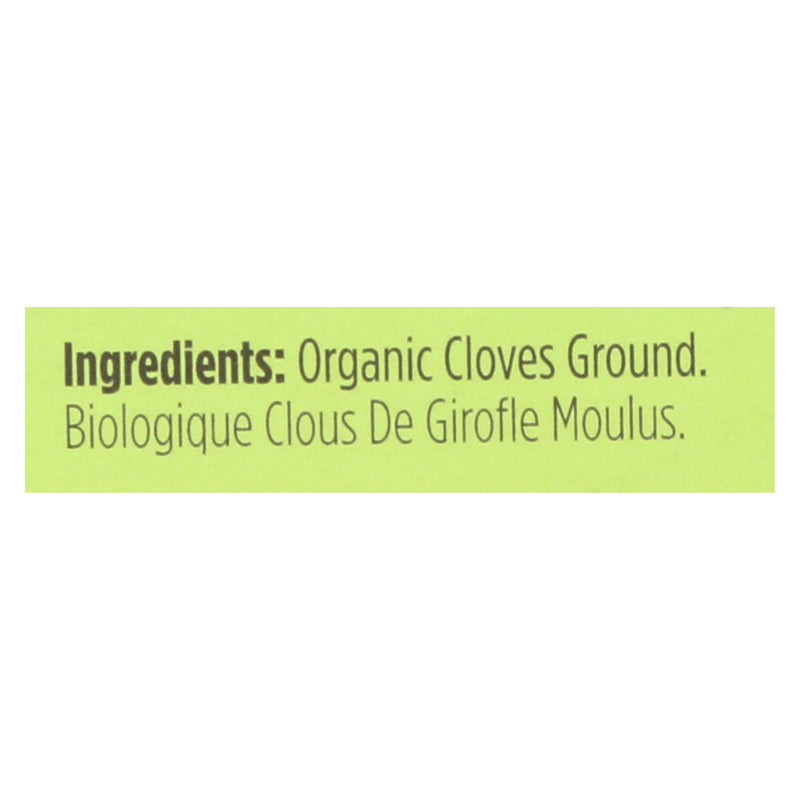 Spicely Organics Ground Cloves, Premium Spice for Baking & Culinary, Organic, 0.4 Oz. (Pack of 6) - Cozy Farm 