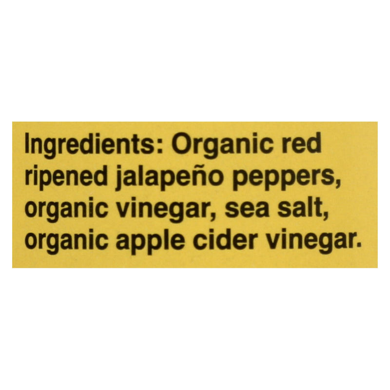 Organic Harvest Pepper Sauce [Pack of 12] - 5 Oz. Organic Jalapeno - Cozy Farm 