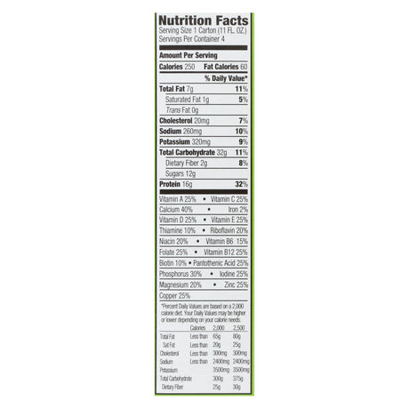Orgain Organic Vanilla Bean Nutrition Shake - 11 Fl Oz (Pack of 12) - Cozy Farm 
