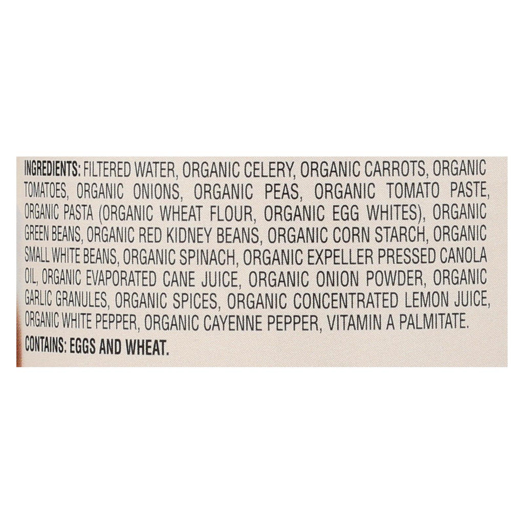 Health Valley Organic Minestrone Soup - No Salt Added - 15 Oz. (Pack of 12) - Cozy Farm 