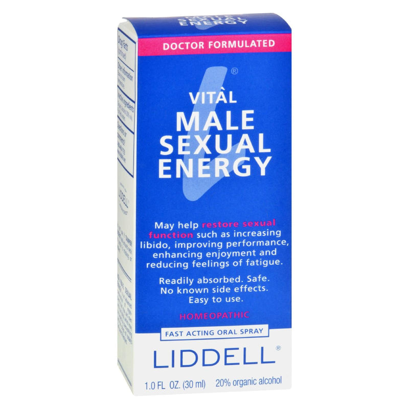 Liddell Homeopathic Energy Formula for Men - 1 Fl Oz. - Cozy Farm 