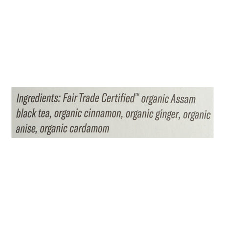 Numi Golden Chai: Assam Black Tea with Sweet & Spicy Spices (Pack of 6 - 18 Tea Bags) - Cozy Farm 