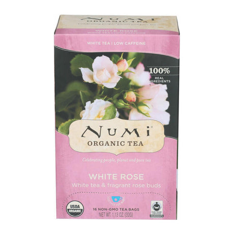 Numi White Rose White Tea (6-Pack, 16 Tea Bags) - Cozy Farm 