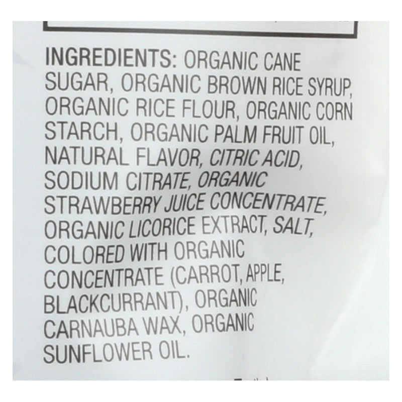 Yumearth Organics Soft Eating Strawberry Licorice 12-Pack (5 Oz.) - Cozy Farm 