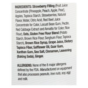 Betty Lou's Gluten-Free Strawberry Fruit Bar 2 oz each - Cozy Farm 