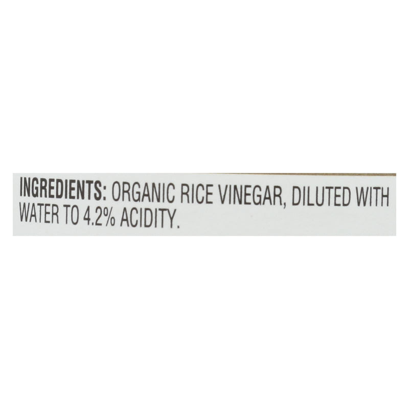 Nakano Organic Natural Rice Vinegar, 6 Pack of 12 Ounces - Cozy Farm 