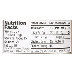 Jeff's Garden Castelvetrano Pitted Olives, Premium Quality, Pack of 6 - 5.5 Oz. per Jar - Cozy Farm 