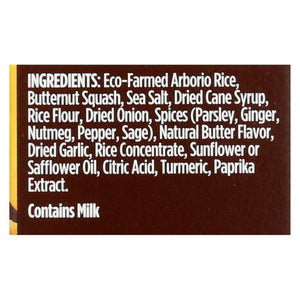 Lundberg Butternut Squash Risotto, 6 x 5.8 Oz Packs, Easy Meal Solution - Cozy Farm 