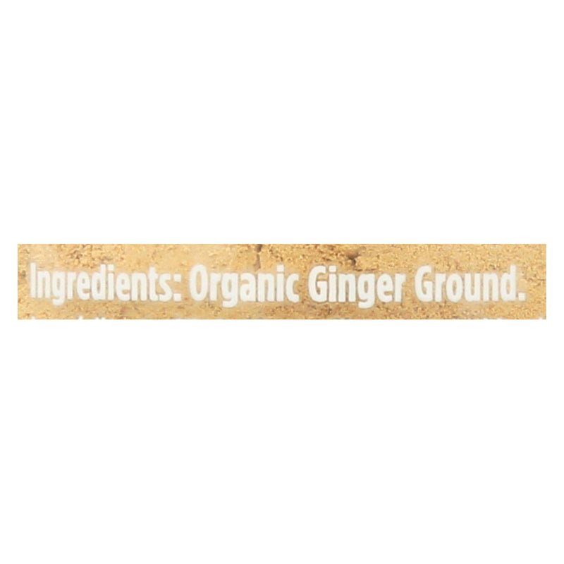 Organic Ground Ginger, 1.2 Oz (Pack of 3) by Spicely Organics - Cozy Farm 