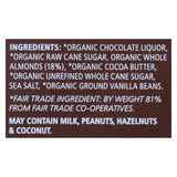 Equal Exchange Organic Dark Chocolate with Almond and Sea Salt (Pack of 10) - 3.5 Oz. - Cozy Farm 