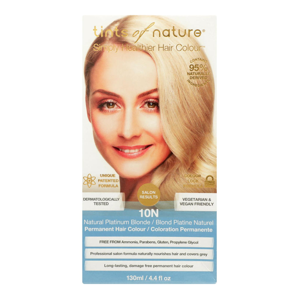 Tints of Nature 10N Natural Platinum Blonde Semi-Permanent Hair Color - 4.4 fl oz - Cozy Farm 