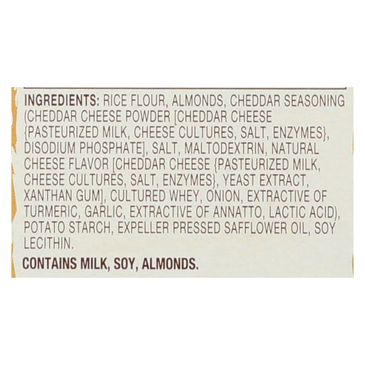 Blue Diamond Nut Thins Cheddar Cheese Family Pack (Pack of 12 - 4.25 Oz.) - Cozy Farm 