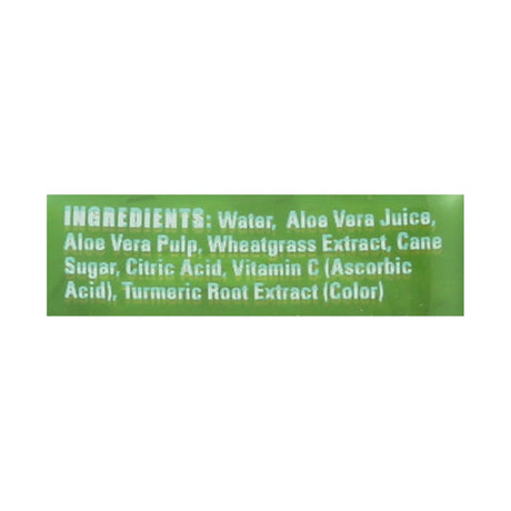 Alo Original Awaken Aloe Vera Juice Drink with Wheatgrass (12 Pack, 16.9 Fl Oz Each) - Cozy Farm 
