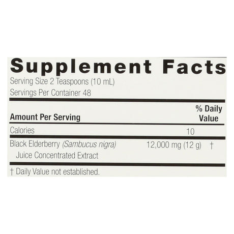 Nature's Answer Sambucus Original, Immune Support, 16 Oz - Cozy Farm 