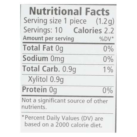 Spry Xylitol Gems: Peppermint Flavor - Pack of 20, 10 Count - Cozy Farm 