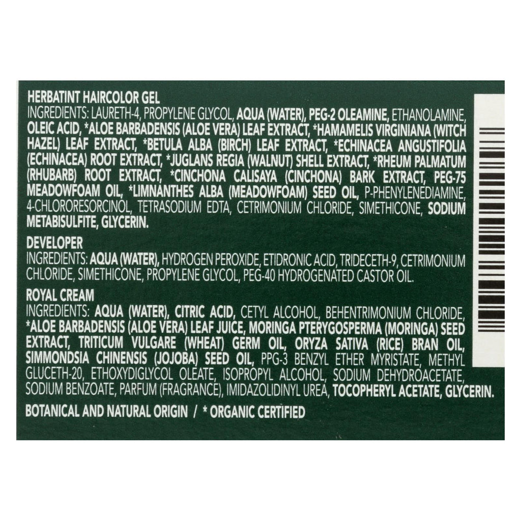 Herbatint Permanent Herbal Haircolor Gel (Pack of 6N Dark Blonde - 135ml) - Cozy Farm 