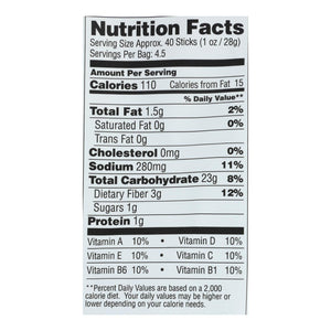 From The Ground Up Cauliflower Pretzel Sticks: Original, Crunchy Snack (Pack of 12, 4.5 Oz. Each) - Cozy Farm 