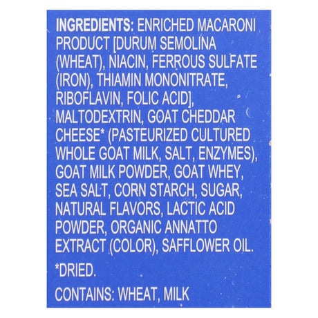 Funny Farm Goat Cheddar Cheese Macaroni & Cheese Dinner, Pack of 8 - Cozy Farm 