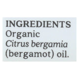 Aura Cacia Organic Bergamot Essential Oil, 0.25 Oz. - Cozy Farm 