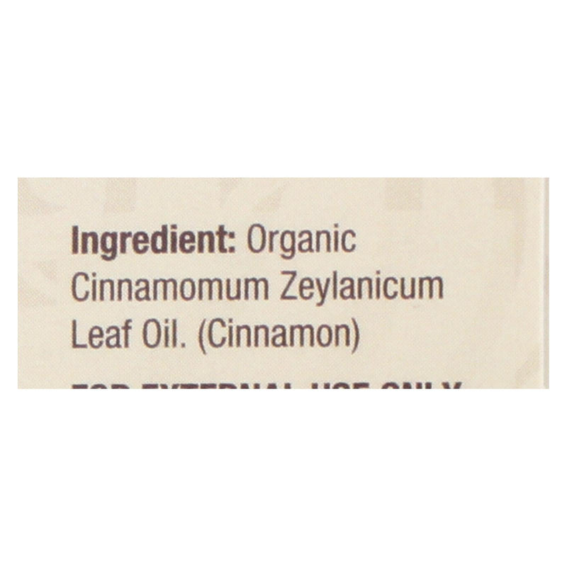 Nature's Answer Organic Cinnamon Essential Oil, 0.5 Oz - Cozy Farm 