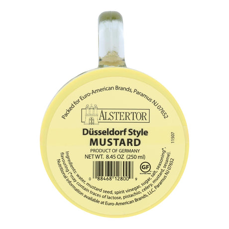 Alstertor Dusseldorf Style Mustard, 8.45 Oz Pack of 12 - Cozy Farm 